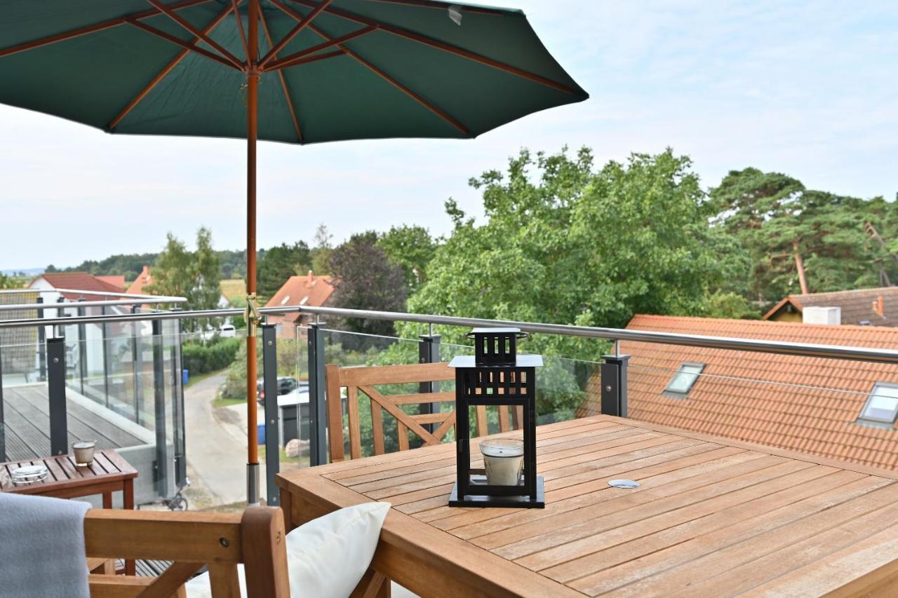 Ferienwohnung La Mola Glowe Buitenkant foto