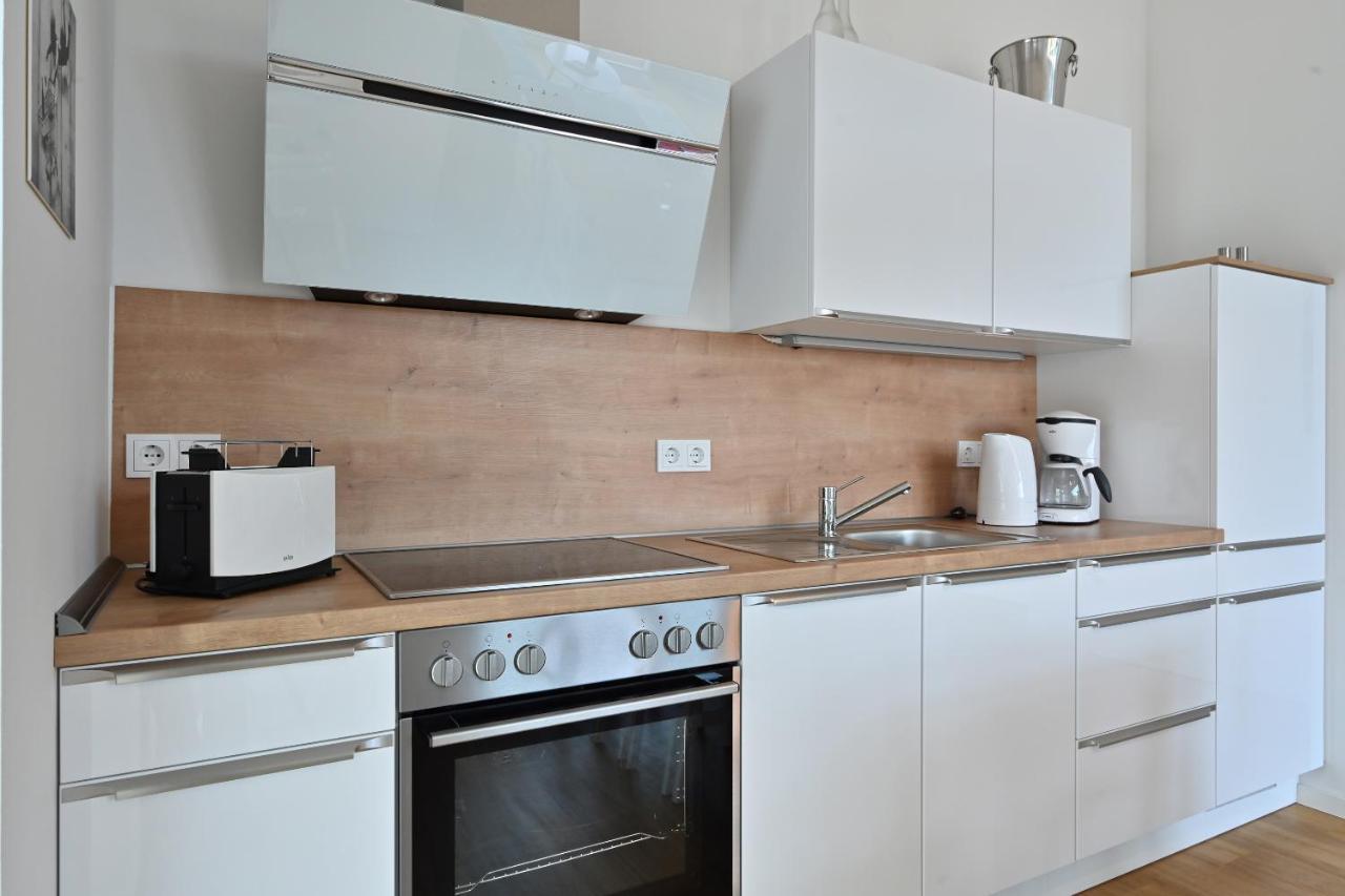 Ferienwohnung La Mola Glowe Buitenkant foto