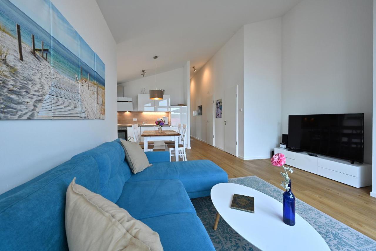 Ferienwohnung La Mola Glowe Buitenkant foto