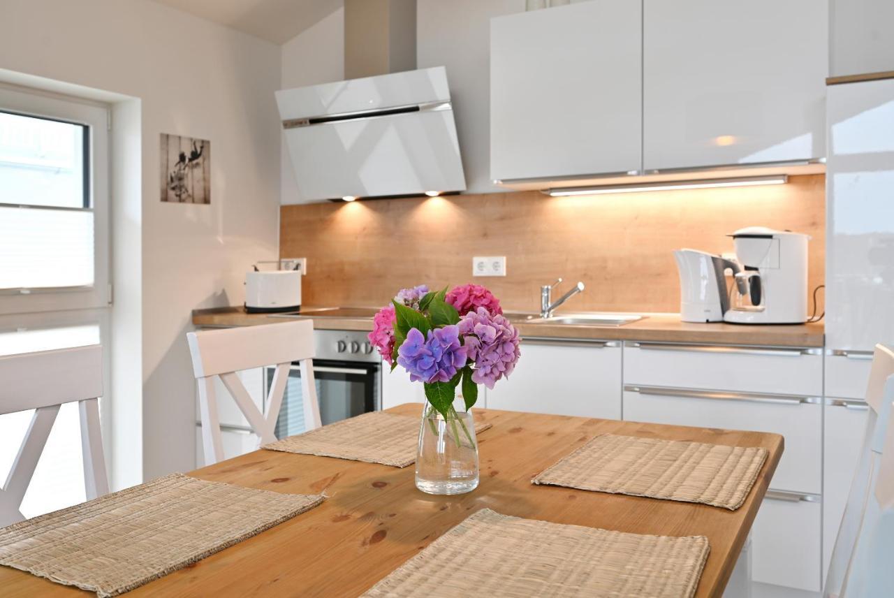 Ferienwohnung La Mola Glowe Buitenkant foto